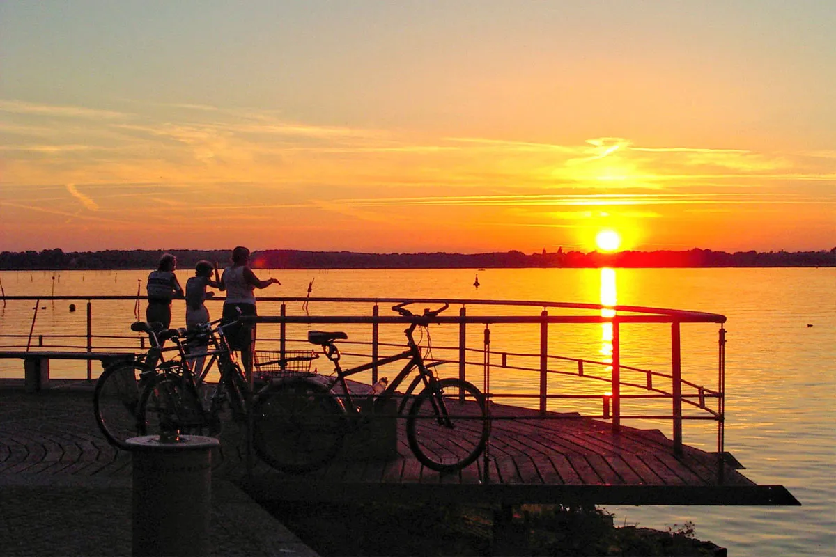 Fahrradfahren in Caputh