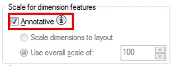 Annotative Skalierung