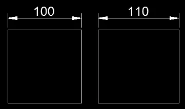 Assoziative Bemaßung aktiv