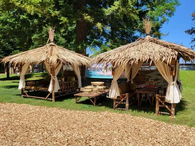 Bambus Gartenmöbel – Gartentage Schloss Tüßling