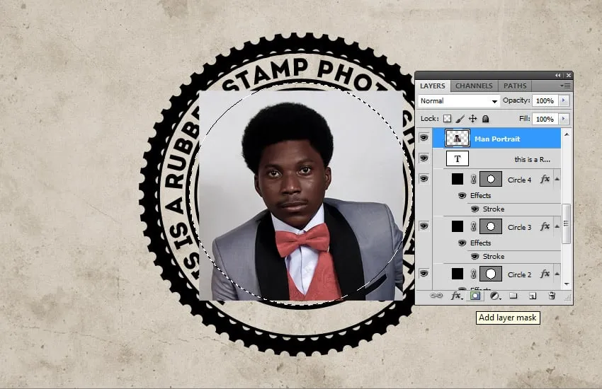 Ebenenmaske in Photoshop hinzufügen