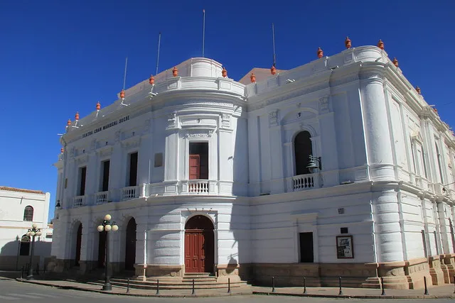Gartenbereich des Abis Patio in Sucre