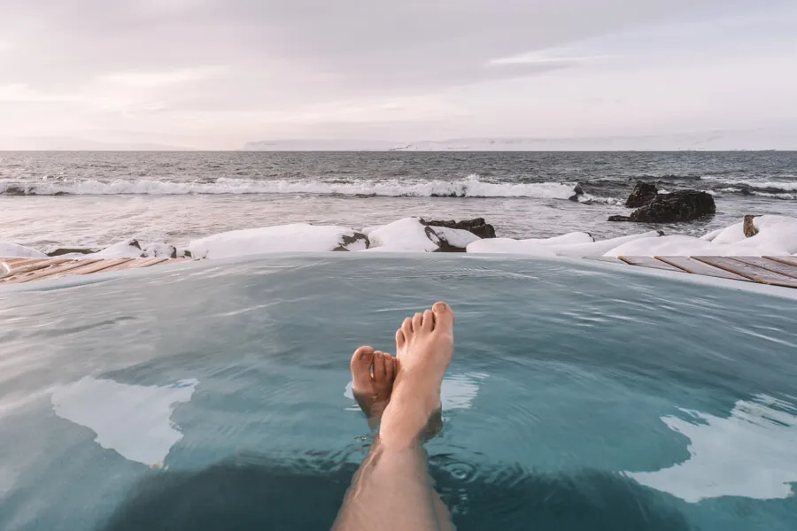 Island Westfjords Drangsnes Hot Pot