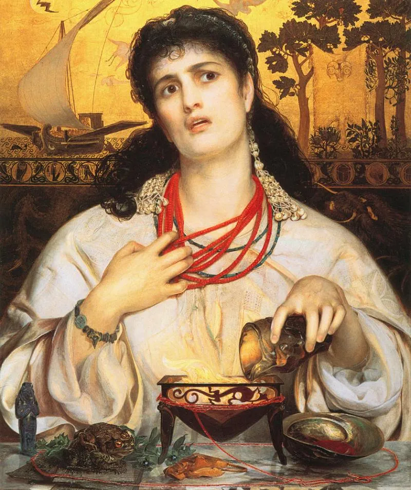 Medea von Anthony Frederick Augustus Sandys