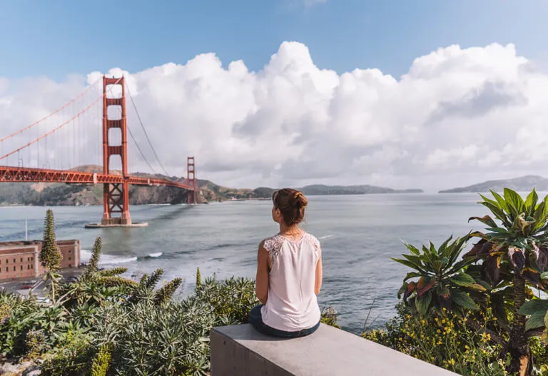 San Francisco Sehenswuerdigkeiten Golden Gate Bridge Battery East