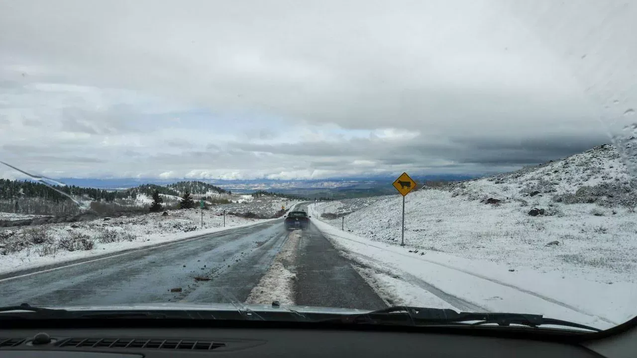 Schnee kann bis in den Mai hinein liegen.