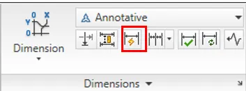 Schnelle Bemaßung Werkzeug
