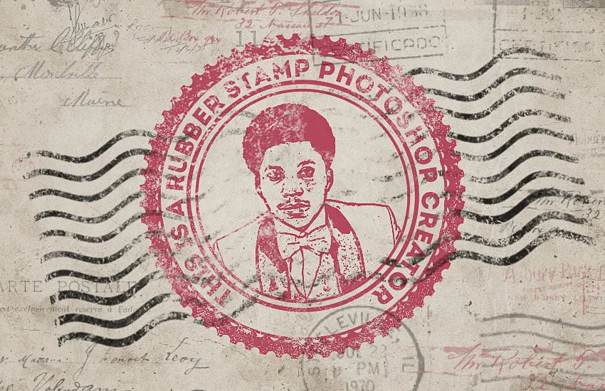So erstellen Sie einen Gummistempel in Photoshop