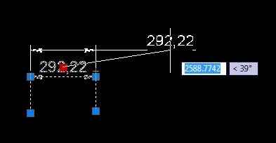 Verschieben von Bemaßungstext