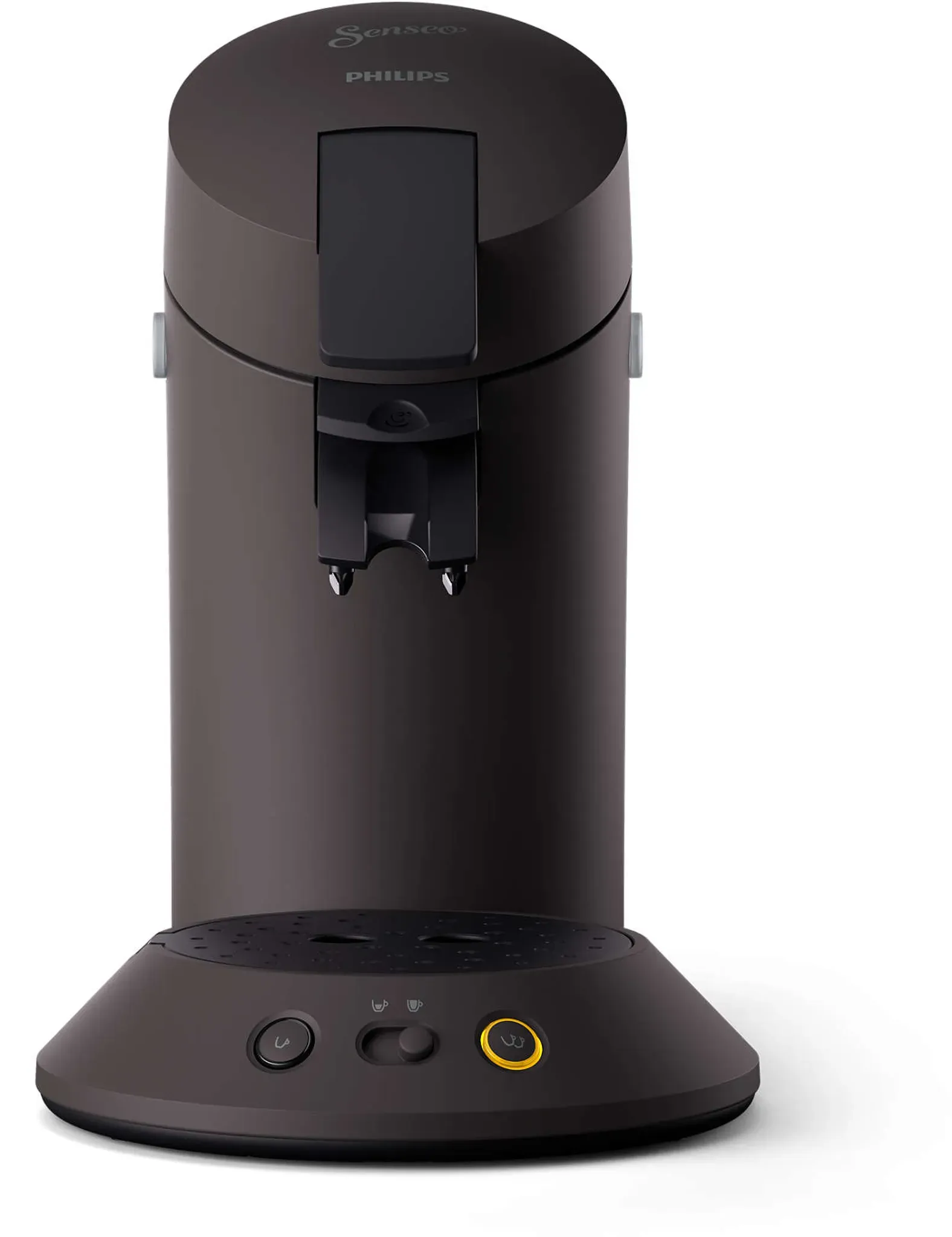 700 Watt Senseo Kaffeemaschine aus verschiedenen Perspektiven, perfekt für den energiebewussten Camper