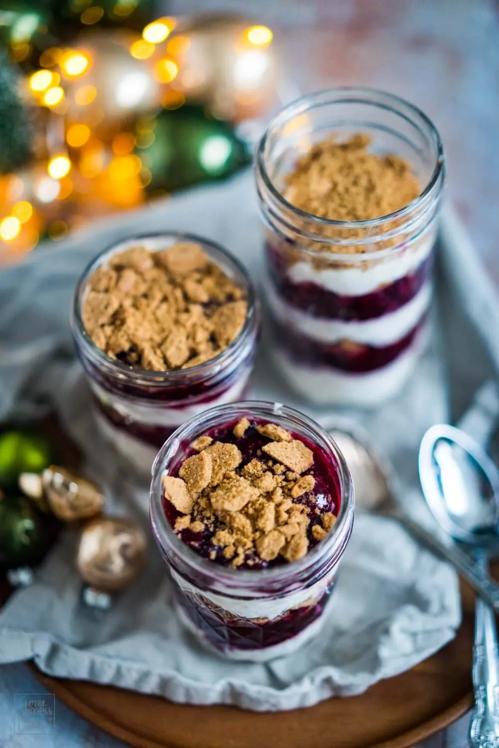 Advents-Tiramisu in Gläsern