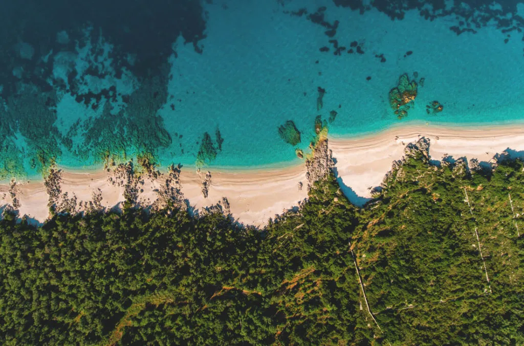 Albanien Strand Dhërmi Beach