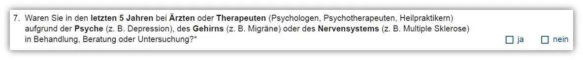 Allianz DLVAG Risikolebensversicherung vereinfachte Gesundheitsfragen