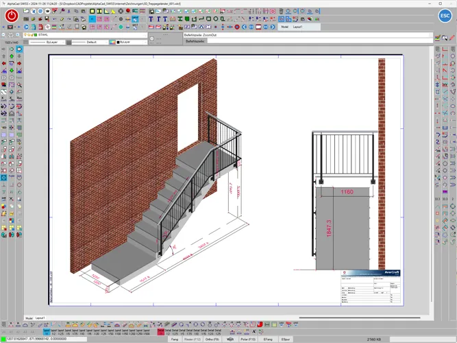 alphaCad-Funktionen im Detail
