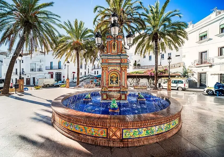 Andalusisches Dorf im November