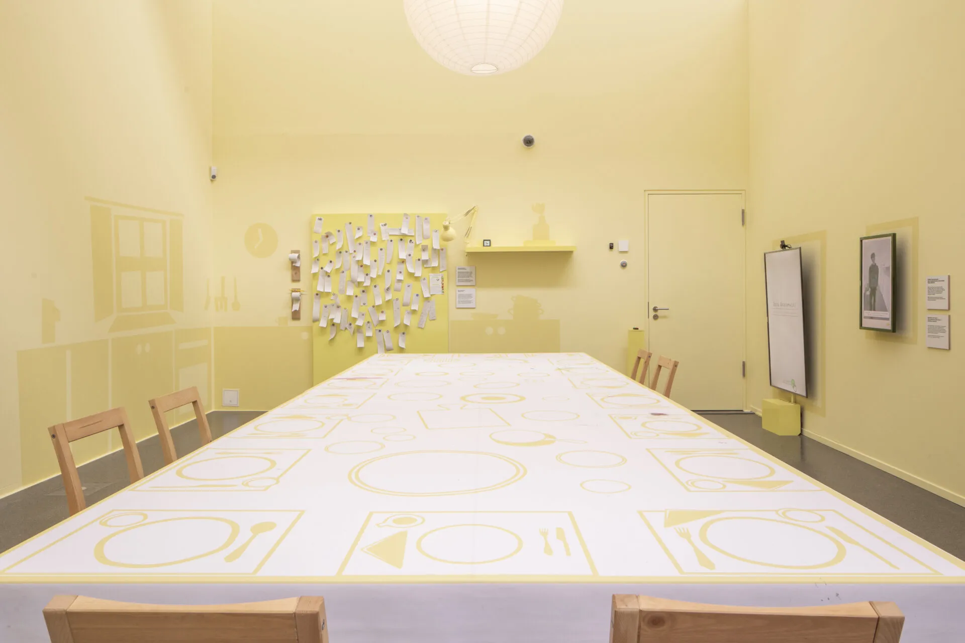 Ansicht der „Kunstküche“, ein Raum zum kreativen Arbeiten, Austausch – und für Spaß.