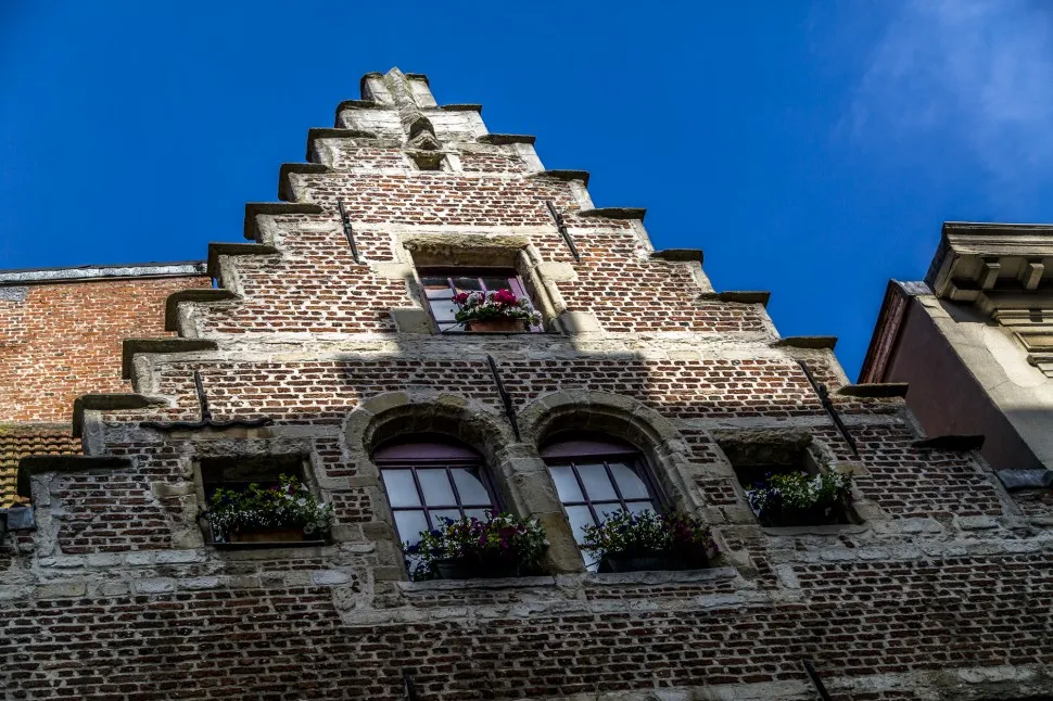 Antwerpener Architektur in der Altstadt