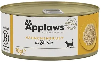Applaws Hühnerbrust in Brühe Verpackung