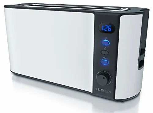 Arendo Frukost Toaster mit digitaler Restzeitanzeige