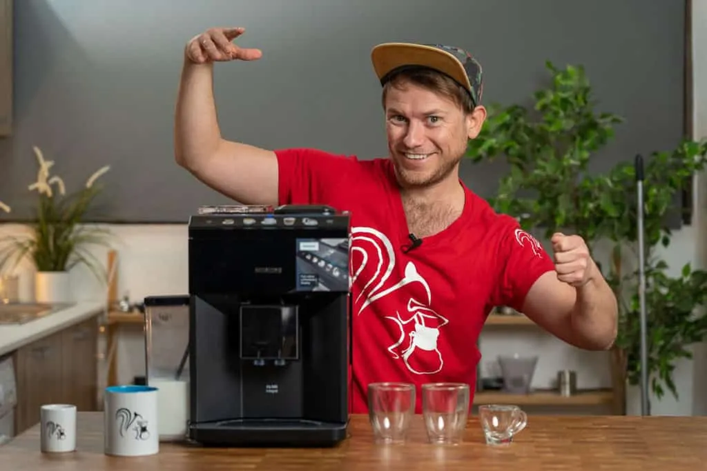 Arne testet den Siemens EQ.500 integral Kaffeevollautomaten