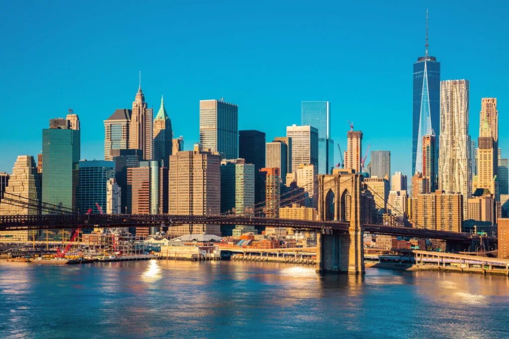 Atemberaubende Skyline von Manhattan, New York