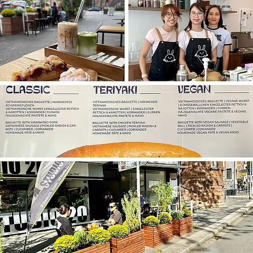 Außenansicht des neuen vietnamesischen Cafés LACUP in Rüttenscheid, Essen.