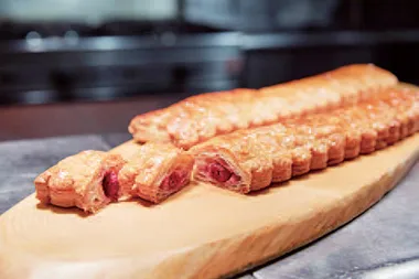 Auswahl an Gerichten in der Live Kitchen des Hotel Agora Osaka Moriguchi