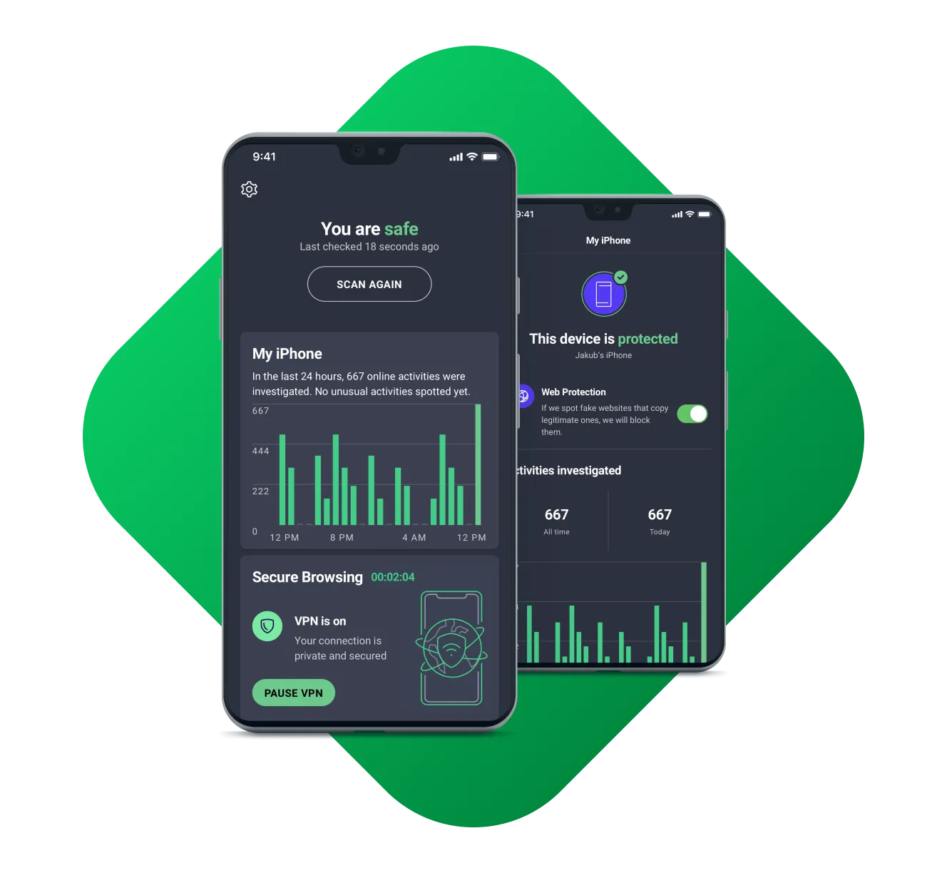 AVG Mobile Security für iOS – Einfach, leistungsstark und sicher
