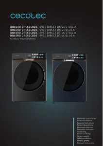 Bedienungsanleitung Cecotec Bolero DressCode 10980 Direct Drive Steel A Waschmaschine