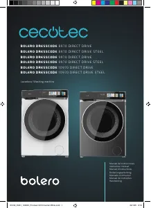 Bedienungsanleitung Cecotec Bolero DressCode 8970 Direct Drive Steel Waschmaschine
