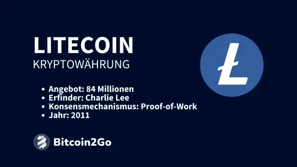 Bei Litecoin gibt es eine höhere maximale Anzahl an Coins, die bei 84 Millionen liegt.