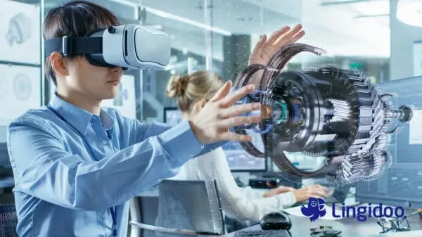 Beispiel für Augmented Reality in der Arbeitswelt