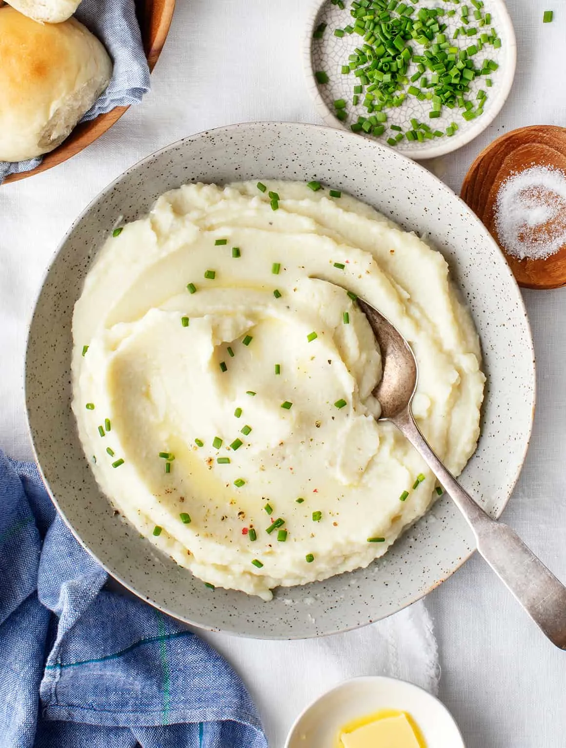 Best Thanksgiving side dishes - mashed cauliflower recipe