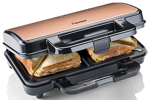 Bestron ASM90XLCO: Ein Sandwichmaker mit stilvollem Design