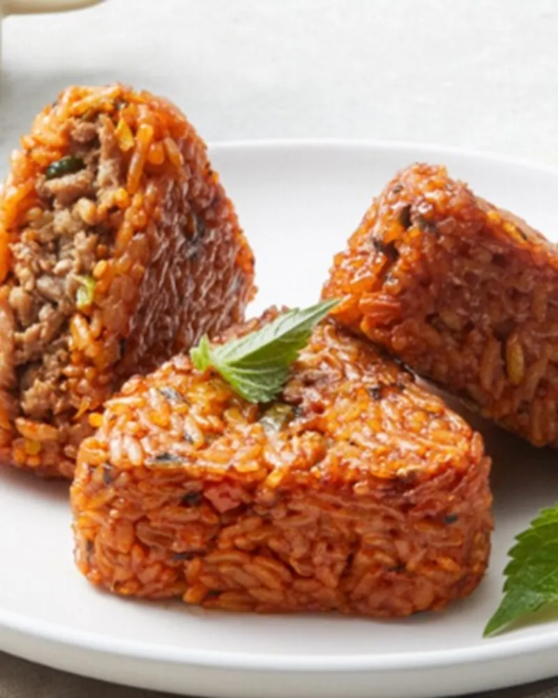 Bibimbap Reisbällchen