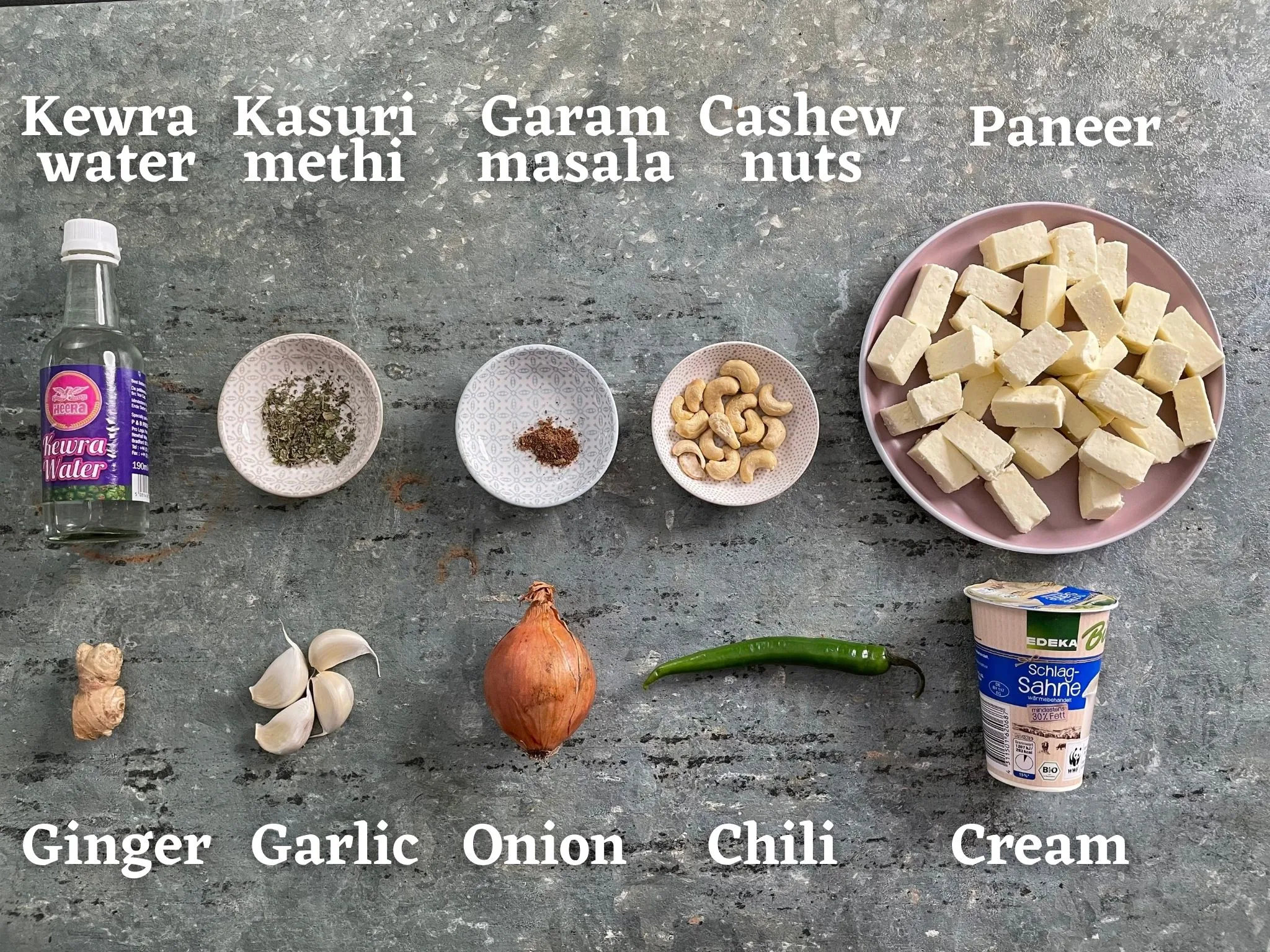 Bild von Flaschen mit Kewra-Wasser