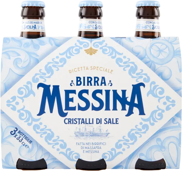 Birra Messina Cristalli di Sale: naturtrübes Lagerbier aus Sizilien