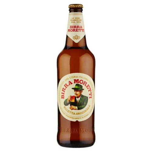 Birra Moretti: Das klassische italienische Lagerbier in der Flasche
