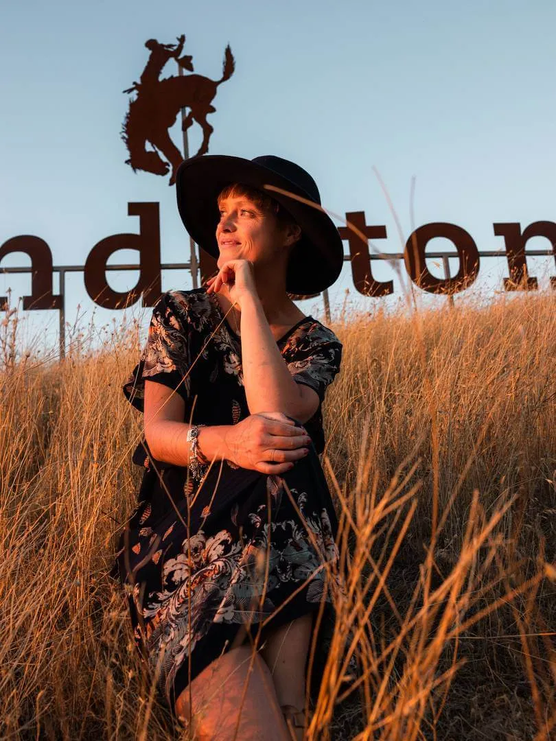 Blick auf Mt. Adams und Mt. Rainier, Washington State