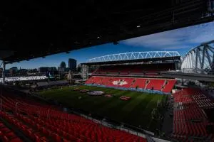 BMO Field in Toronto, Kanada, Austragungsort der WM 2026 Spiele