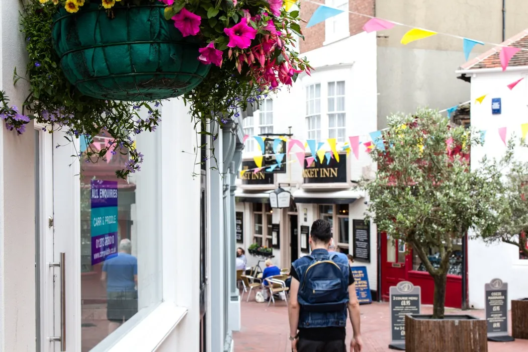 Brighton Küstenansicht