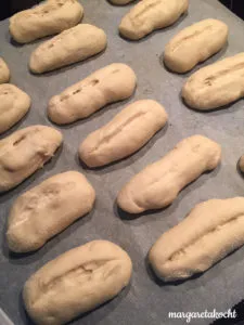 Brötchen vor dem Backen