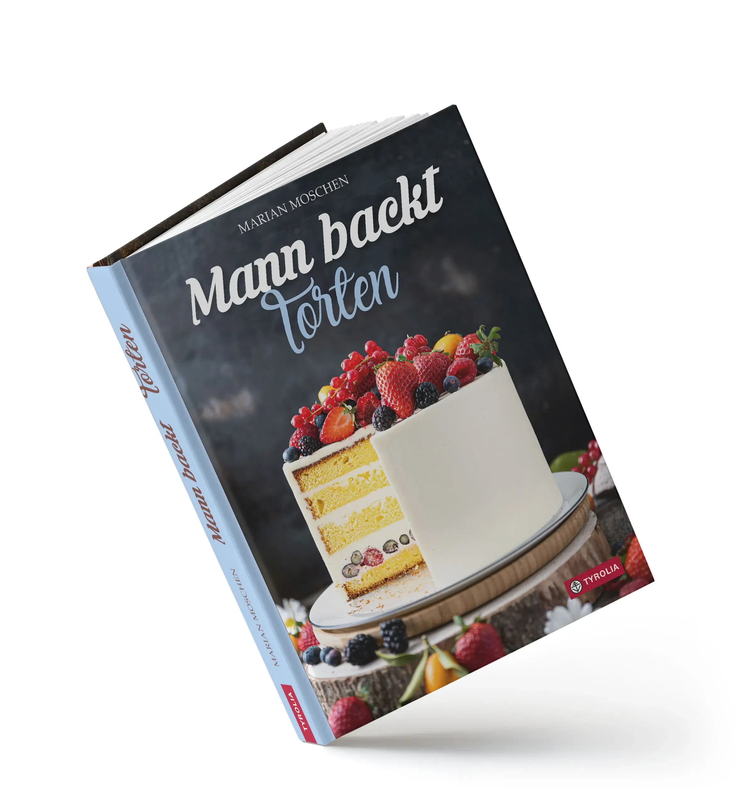 Buchcover 'Mann backt Torten' – inspirierende Backrezepte für klassische und moderne Torten