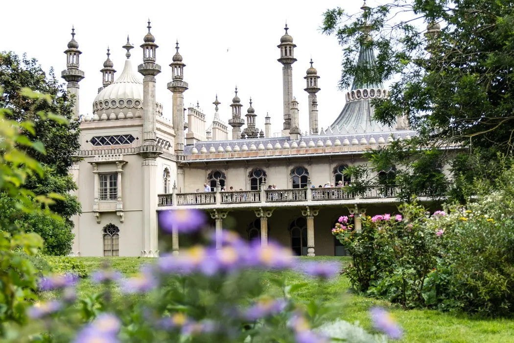 Bunte Häuser in Brighton