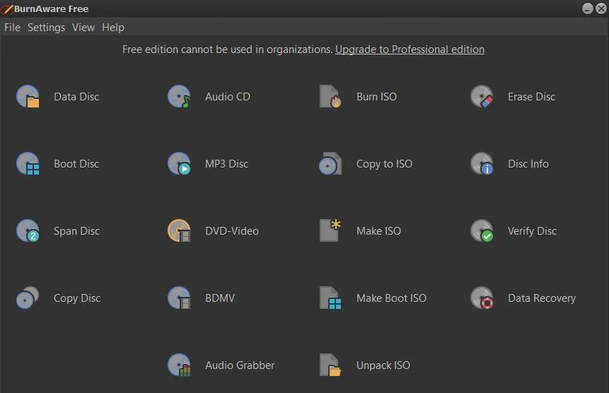 BurnAware Brennsoftware