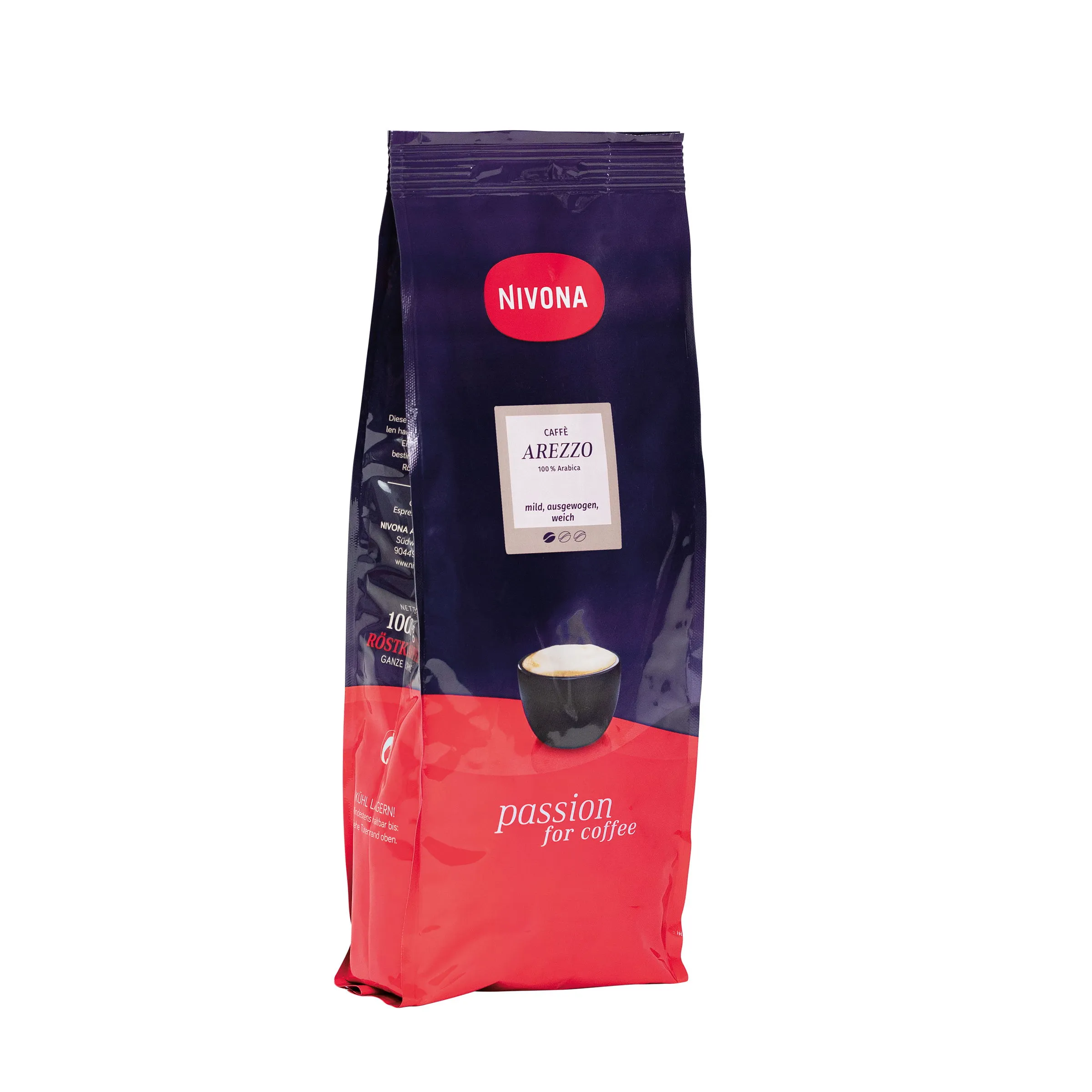 Caffé Arezzo NIA 1000 1 kg Packung; Arabica-Mischung