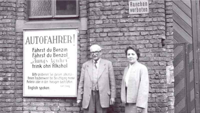 Carl Jung mit seiner Frau