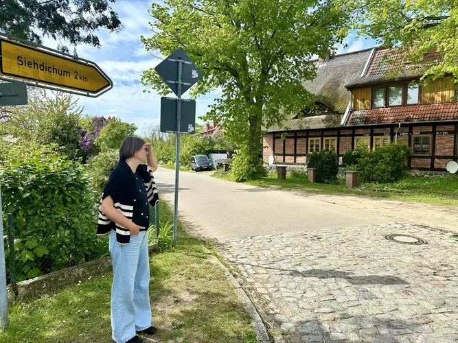 Charmanter Dorfblick von Alt Rehse