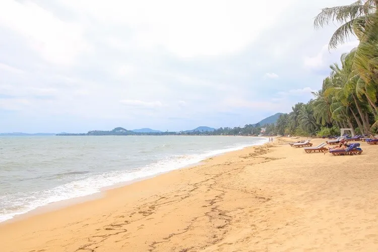 Chaweng Beach auf Koh Samui, Thailand