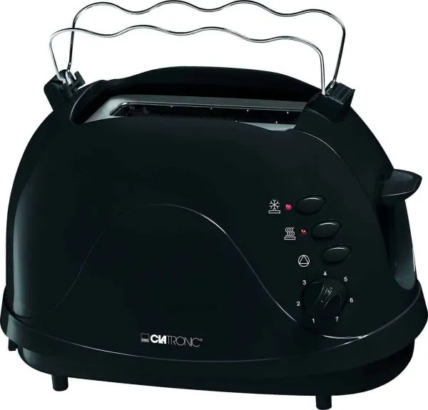 Clatronic TA 3565 Toaster im schlichten Weiß